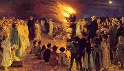 Peder Severin Kroyer, Saint John s Bonfire on the Beach at the Skaw (nn02)